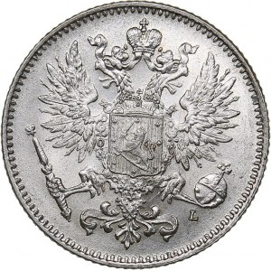 Russia - Grand Duchy of Finland 50 penniä 1911 L