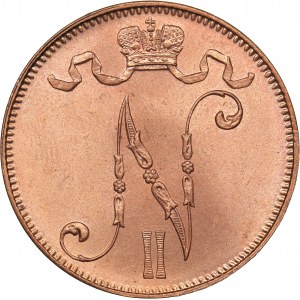 Russia - Grand Duchy of Finland 5 penniä 1913
