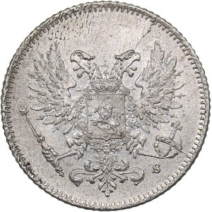 Russia - Grand Duchy of Finland 25 penniä 1917 S