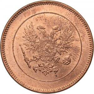 Russia - Grand Duchy of Finland 5 penniä 1917