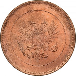 Russia - Grand Duchy of Finland 5 penniä 1917