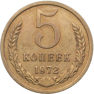 Russia - USSR 5 kopeks 1972