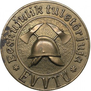 Estonia Firefighting medal - Exemplary firefighter - EVTÜ before 1940.