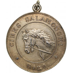 Latvia Medal of the Riga Society Cirks Salamonski, 1938