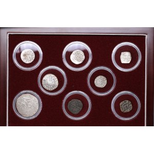 Medieval Europe 10th-15th century - 8 silver coins collection
