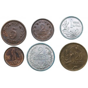 Lithuania lot of coins (6)
