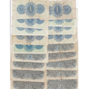 Austria 1 & 2 shillings 1944 (9+9 pcs)