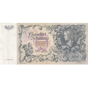 Austria 100 shillings 1949