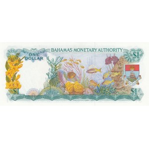 Bahamas 1 dollar 1968