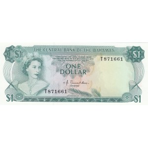 Bahamas 1 dollar 1974