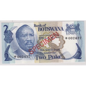 Botswana 2 pula 1979 - Specimen