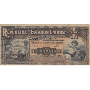 Brazil 1 mil reis 1917