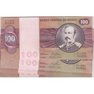 Brazil 100 cruzeiros 1981 (10 pcs)
