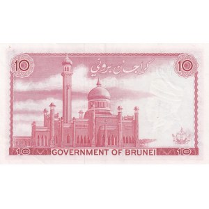 Brunei 10 ringgit 1967