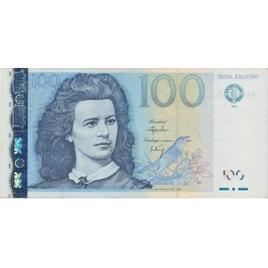 Estonia 100 kroons 1999. ERROR without hologram