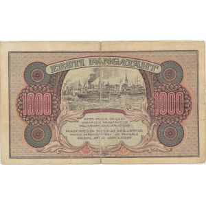 Estonia 1000 marka 1922 without series