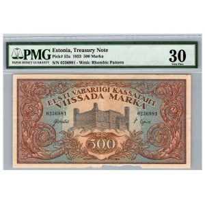 Estonia 500 marka 1923 - PMG 30