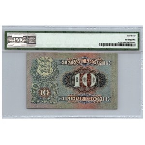 Estonia 10 krooni 1928 - PMG 64