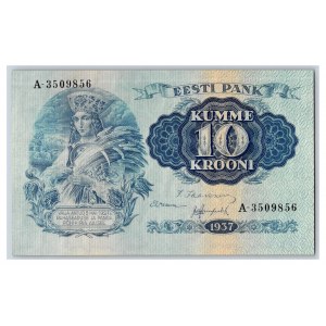 Estonia 10 krooni 1937