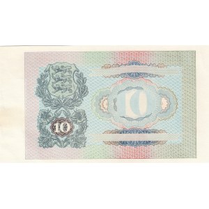 Estonia 10 krooni 1940 progressive proof