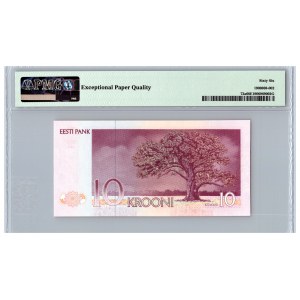 Estonia 10 krooni 1991 - PMG 66 EPQ