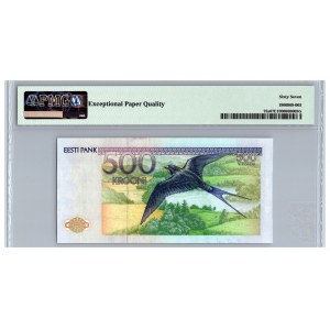 Estonia 500 krooni 1991 - PMG 67 EPQ