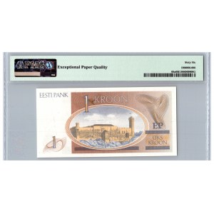Estonia 1 kroon 1992 - PMG 66 EPQ