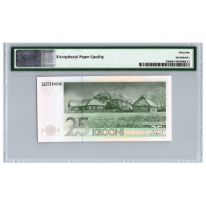 Estonia 25 krooni 1992 - PMG 66 EPQ