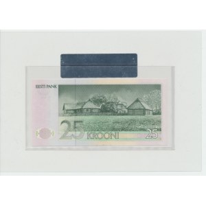 Estonia 25 krooni 1992 – BF 000047. Small serial number