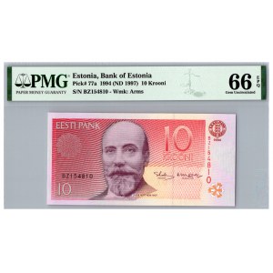 Estonia 10 krooni 1994 - PMG 66 EPQ