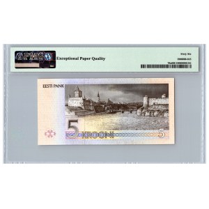 Estonia 5 krooni 1994 - PMG 66 EPQ