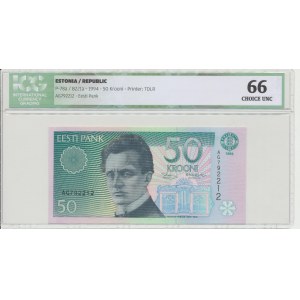 Estonia 50 krooni 1994. ICG 66