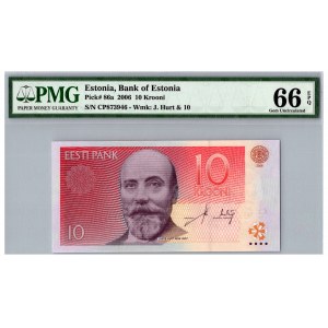 Estonia 10 krooni 2006 - PMG 66 EPQ