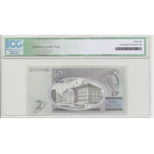 Estonia 2 kroons 2007 - Replacement note ICG 66.