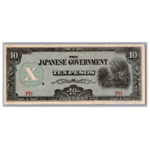 Philippines - Japanese Government 10 pesos 1942