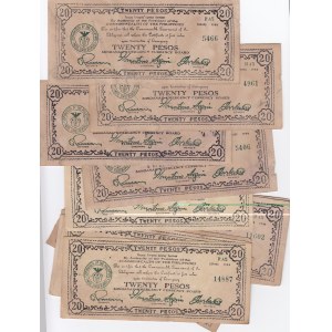 Philippines 20 pesos 1944 Mindanao (15 pcs)