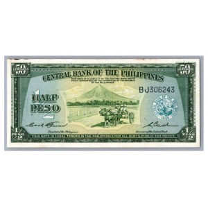 Philippines 1/2 pesos 1949