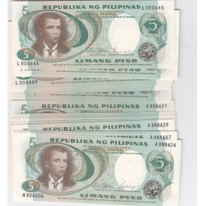 Philippines 5 piso 1969 (36 pcs)