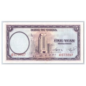 China 5 yuan 1937