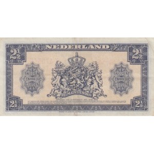 Netherlands 2 1/2 gulden 1945