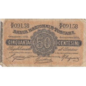 Italy 50 centesimi 1873