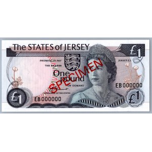 Jersey 1 pound - SPECIMEN