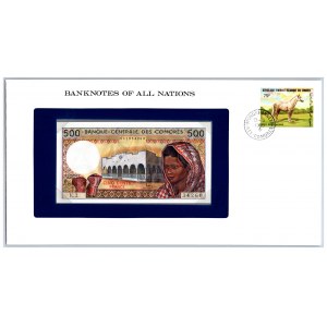 Comores 500 francs 1976