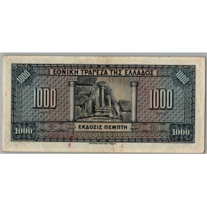 Greece 1000 drachmai 1926