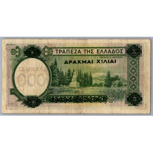 Greece 1000 drachmai 1939