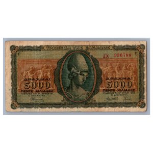 Greece 5000 drachmai 1943