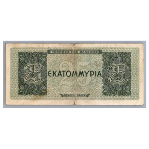 Greece 25 drachmai 1944