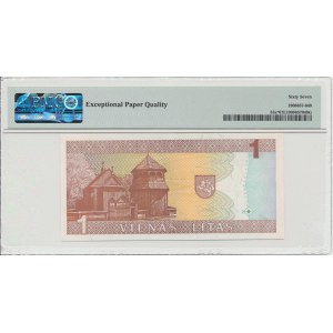 Lithuania 1 litas 1994 - Replacement note PMG 67 EPQ