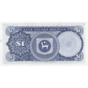 Malaysia 1 ringgit 1967-72