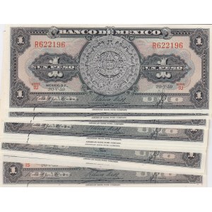 Mexico 1 peso 1959 (10 pcs)
